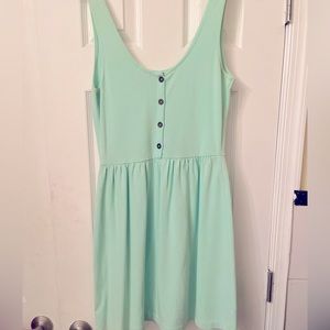 Vintage JCrew dropped waist button top summer dress